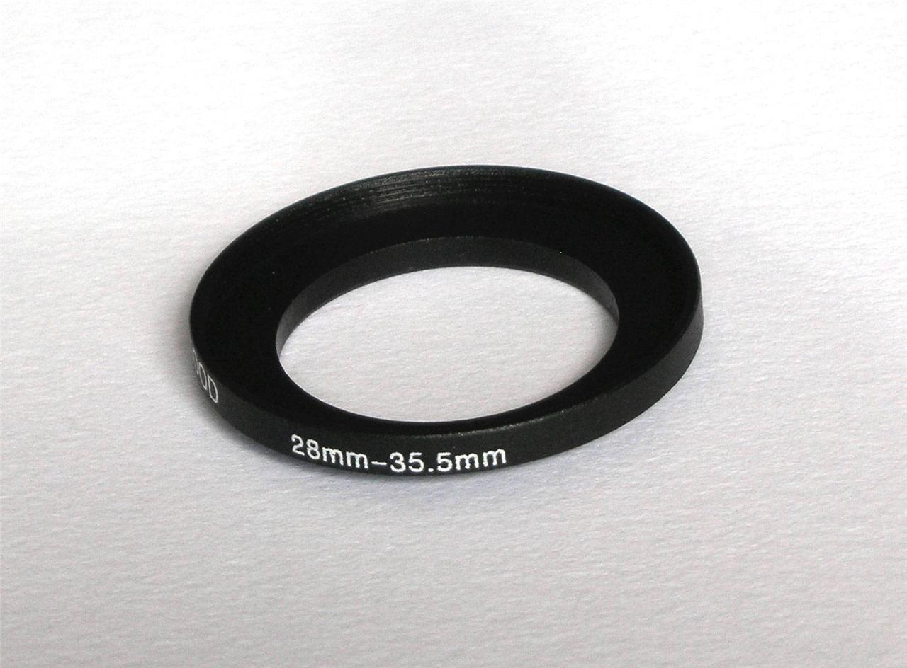 STEP UP ADAPTER 28MM-35.5MM STEPPING RING 28MM TO 35.5MM 28-35.5 FILTER