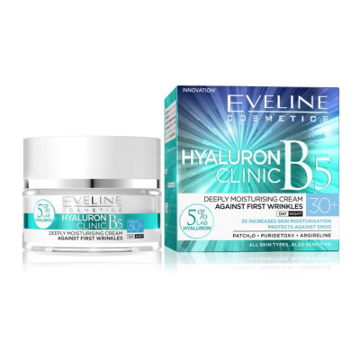 Gesichtscreme Eveline Cosmetics Hyaluron Clinic B5 Creme 40+ Gesichtspflegecreme