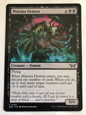 mtg duskmourn demon cards 2024 MTG Duskmourn: House of Horror – Valgavoth, Terror Eater #407 (Double  Exposure Textured Foil) – PSA 10 Gem Mint