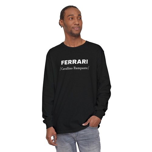 Ferrari 599 GTB Fiorano (06-12') Long Sleeve T-Shirt - Picture 4 of 5