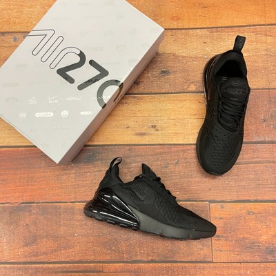 Chaussures de course femme Nike Air Max 270 triple noir AH6789-006