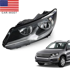 For 2012-2017 Volkswagen Tiguan Headlight Halogen Left Driver Side Headlight