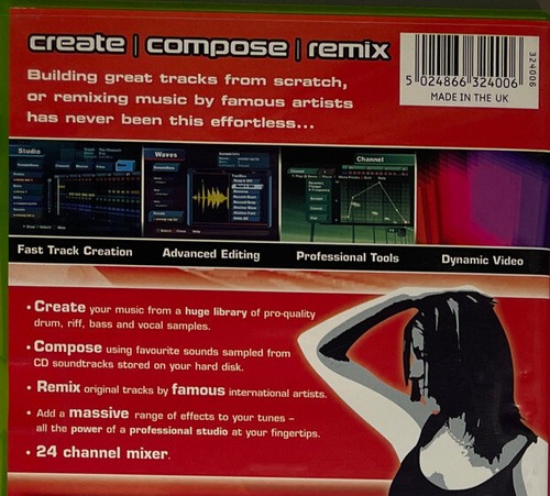 Music Generator 3 (2004) Xbox Game - Original X-Box DJ Sim RPG Rhythm Creator - Picture 7 of 10