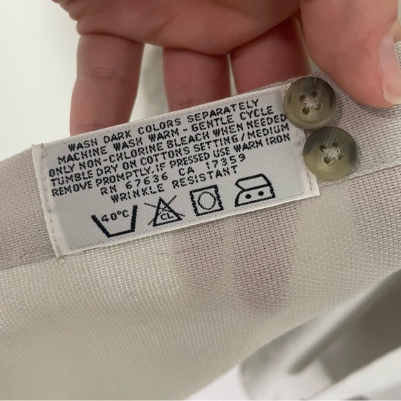 Camicia elegante ufficio Yves Saint Laurent uomo taglia:grande grigio chiaro con bottoni