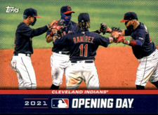 2021 Topps Opening Day Opening Day #OD5 Cleveland Indians