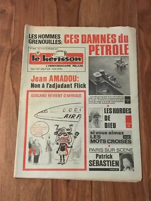 Journal le hérisson No. 1609 FROM 17 TO 23 FEVRIER 1977