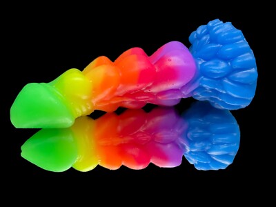 Handcrafted Dragon Dorian Silicone Dildo for Green Lovers - Bad Dragon