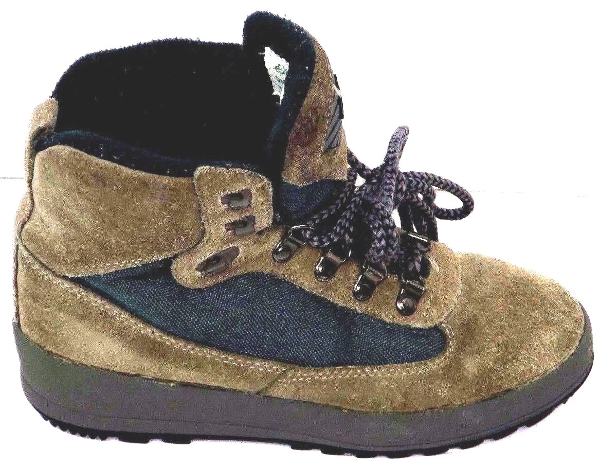 Eddie Bauer Womens Hiking Boots Snow Trekker Insulated Brown Leather Size 6