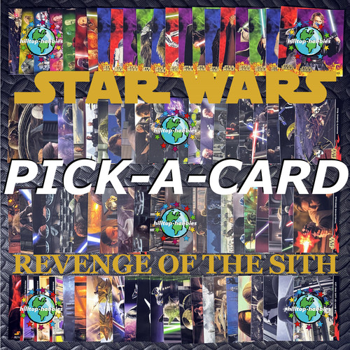 TOPPS 2005 STAR WARS REVENGE OF THE SITH PICK-A-CARD BASE TRADING CARDS #1-90
