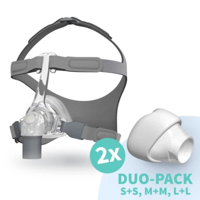 Fisher & Paykel Eson CPAP DuoPack mit 2 Maskenkissen Nasenmaske v. Fachhandel