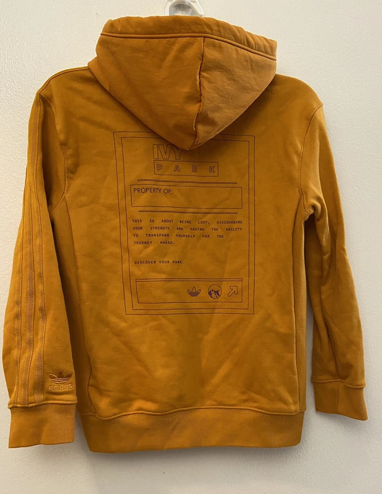 Nuevo con etiquetas Conjunto Pullover Sudadera con Capucha Ivy Park Adidas Naranja Talla XS Juvenil 7-8 Foto 3 de 4