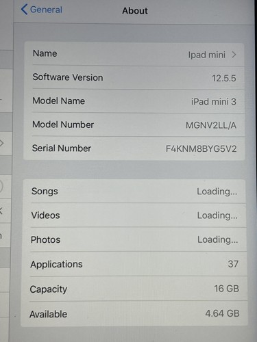 Apple iPad mini 3 16 GB, Wi-Fi, 7,9 pulgadas - plateado ** excelente estado ** - Imagen 8 de 8