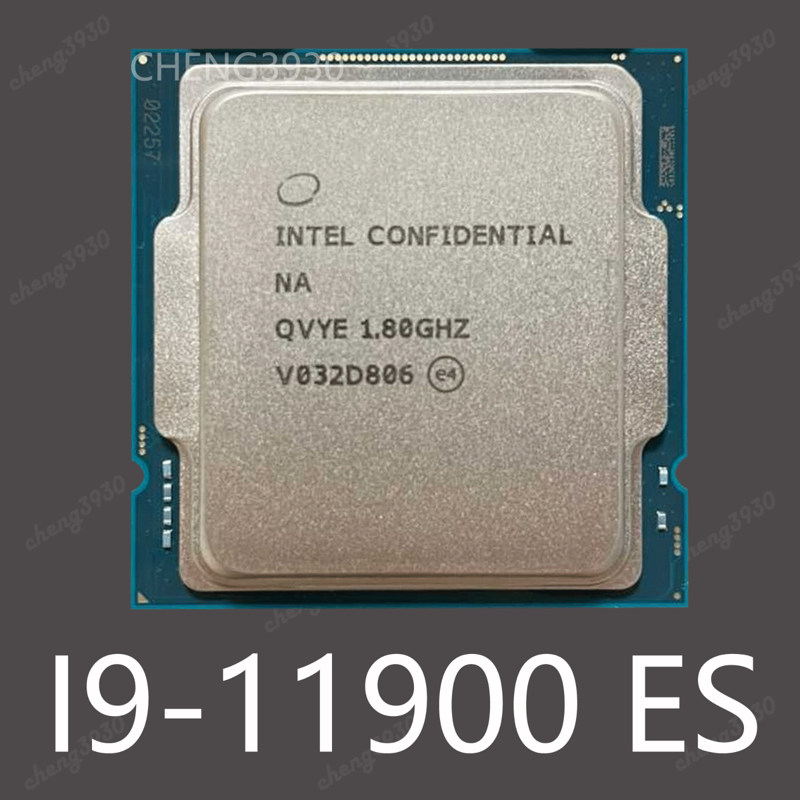 Intel Core i9-11900 ES qvye 16mb 1.8-4.0 GHz 8 cores 65w lga-1200 CPU processor