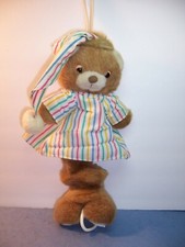 VTG Prestige Toy - Brush Creek Creative TEDDY BEDDY Bear Musical Crib Pull Works