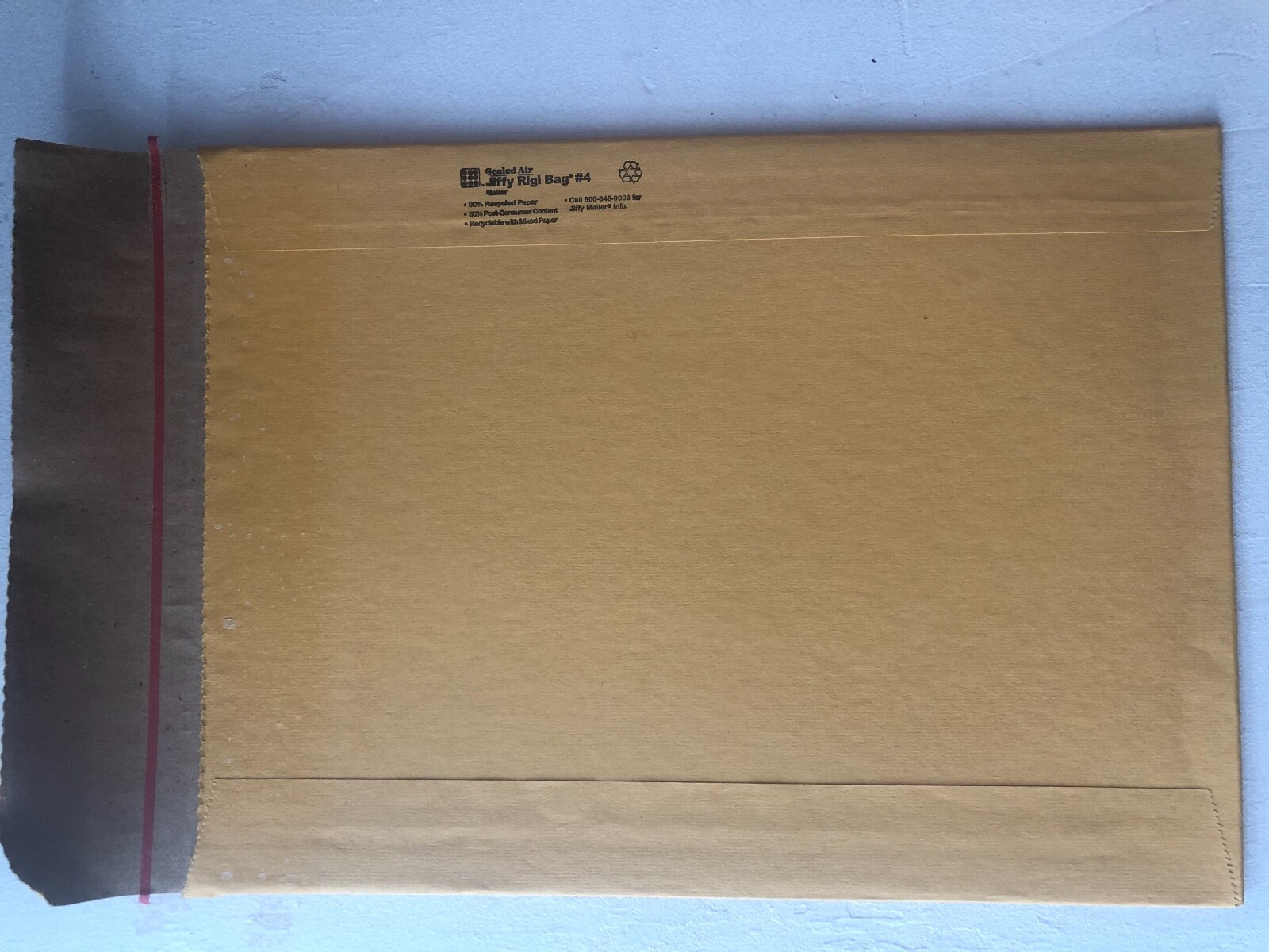 Dz Sealed Air Jiffy Rigi Bag Mailer, 4, 9.5 x 13, Natural Kraft