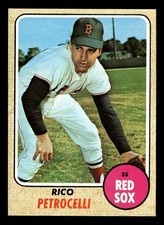 1968 TOPPS #430 RICO PETROCELLI RED SOX