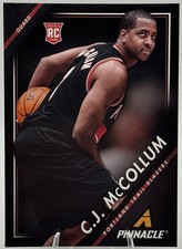 Panini 2013-14 Pinnacle CJ McCollum Portland Trail Blazers #1 Rookie Card. rookie card picture