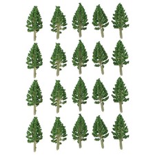 Transform Your Model Landscape with These Realistic Pine Trees Set of 20