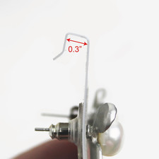 100 pieces of 1.5 x 1.5 inches Plain White Hanging Earring Cards Holder for E...