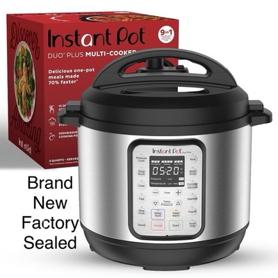 #ad Instant Pot Duo Plus 9 in 1 Electric Pressure Cooker Slow Cooker Rice Cooker $79.94