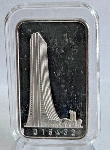 The First National Bank of Chicago 1oz .999 Fine Silver