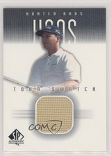 2001 SP Authentic Tour Swatch Hunter Haas #HH-TS 0l2