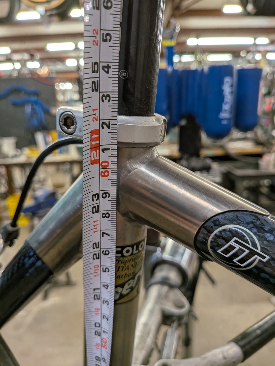 Serotta Ottrott Titanium and Carbon Road Bike 62cm Shimano Dura