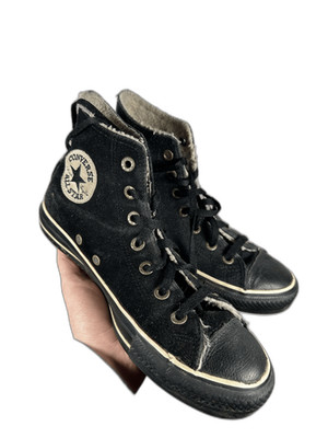 Converse Chuck Taylor All Star Sneaker Gr. 36 Schwarz Vintage Unisex Klassiker