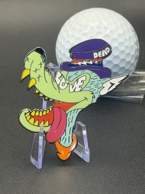 Disney Big Bad Wolf Silly Symphonies Grateful Dead Fantasy Pin LE 10 Green