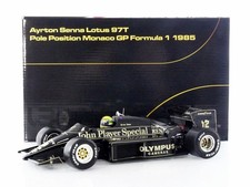 WERK 83 1/18 - LOTUS RENAULT 97T - MONACO GP 1985 (A. SENNA) W18056001