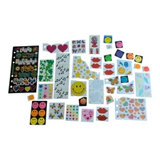 Lot of Loose Vintage Stickers Sandylion Mrs Grossman's Stickopotamus 90s Y2K B