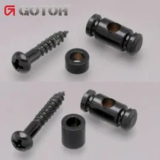 NEW Gotoh RG15 & RG30 Barrel Steel String Retainer for Guitar SET - COSMO BLACK