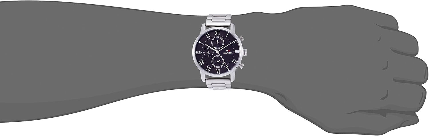 Tommy Hilfiger Men's Silver Watch 1791397 thumbnail 4