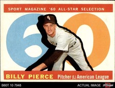 1960 Topps #571 Bill Pierce All-Star White Sox 8 - NM/MT
