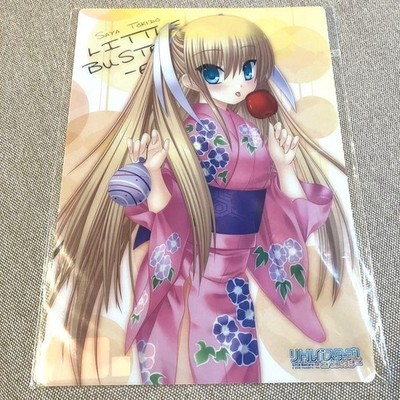 Saya Tokido Little Busters transparente Unterlage 2 Sorten