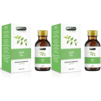 Hemani Sidr 100% Natural Pure Cold Pressed Essential Oil - 30ml X 2