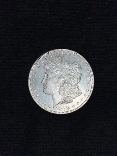 1878 CC Morgan Silver Dollar F Fine $1 Coin Collectible SKU:I24815