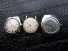 vintage omega timex westclox swiss made mechanical watch lot of 3