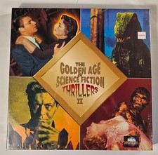 The Golden Age of Science Fiction Thrillers 2 Laserdisc LD BOX SET New Sealed