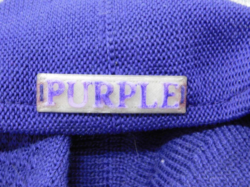 Ethos Hat Cap Fitted Purple Knit Ivy Flat Driver Mesh Lightweight Mens Casual - image 3 of 4