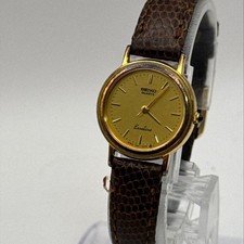 Seiko Exceline 7321-0070 Gold Quartz Watch for Women Used