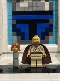 LEGO Star Wars Obi-Wan Kenobi Minifigure x2 Heads! 7133 / 7143 sw0055a