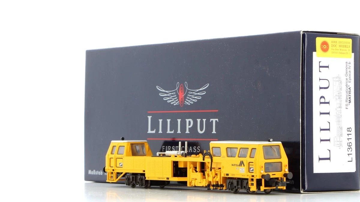 Locotracteur HO Liliput L112451 Personnalisé Colas Rail Bon état
