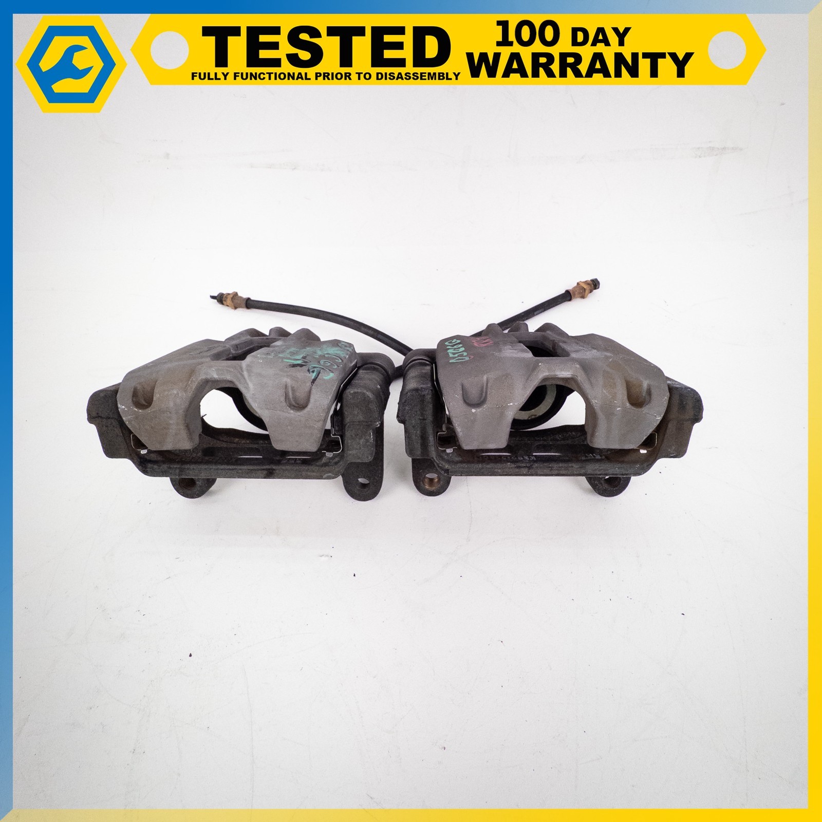 05-13 CHEVROLET CORVETTE C6 REAR LEFT RIGHT DISC BRAKE CALIPER ASSEMBLY SET OEM
