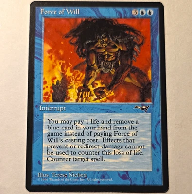 Collectible Individual Force of Will Card Games in English for