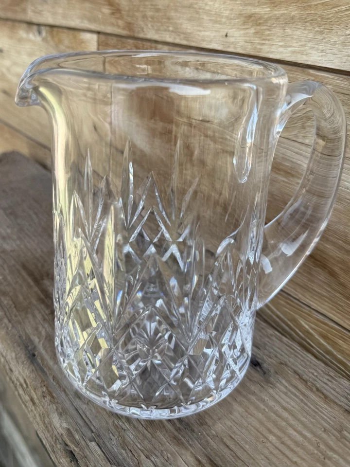 Jarra de cristal Waterford Lismore 6,5" de alto 32 oz impecable, claridad y brillo Foto 4 de 4