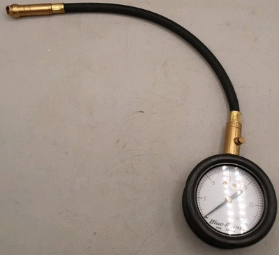 #ad #ad Blue Point 0 30 PSI Low Pressure Tire Checker Gauge Great Shape $40.00