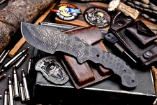 CFK Handmade CAMO VG10 Custom Knife Making Chopper Hunting Blank Blade Set B600