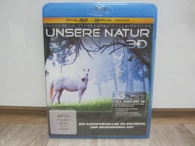 Unsere Natur 3D inklusive 2D Version - Bluray - NEU&OVP