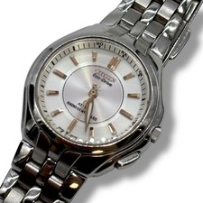 Citizen Attesa Watch Solar Quartz 1.18in Case 5.51in Wrist Silver